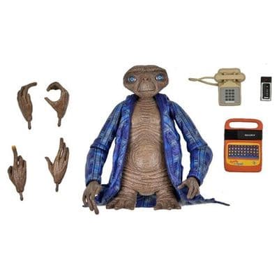 NECA E.T. 40th Anniversary Ultimate E.T. Telepathic Action Figure - INSTOCK