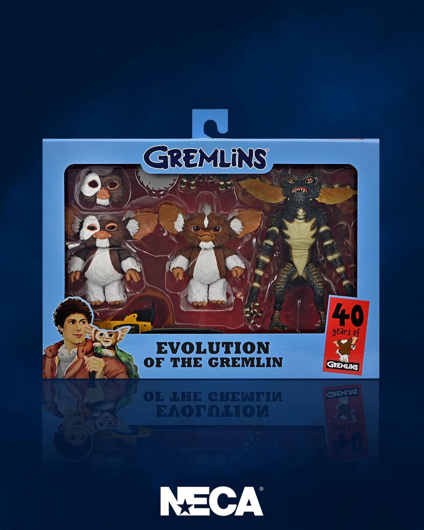 GREMLINS ハスキンズ フィギュア シリーズ3 NECA Gremlins: “Evolution of a Gremlin” 40th Anniversary Box