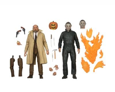 NECA Halloween 2 Michael Myers & Dr Loomis Ultimate US Exclusive Action Figure Pack - INSTOCK