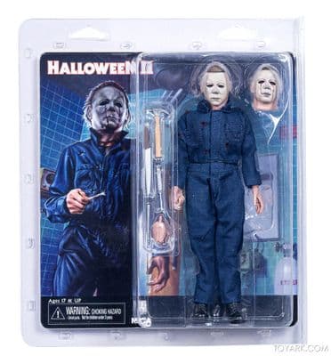 NECA Halloween 2 Retro Clothed Michael Myers Action Figure