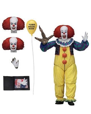 NECA Toys Pennywise 1990 Version 2 New Figure In-Packaging NECA Toys Pennywise 1990 Version 2 New Figure In-Packaging