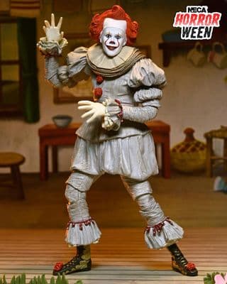 NECA IT Welcome to Derry Bob Gray as Pennywise Ultimate Action Figure - Pre-Order