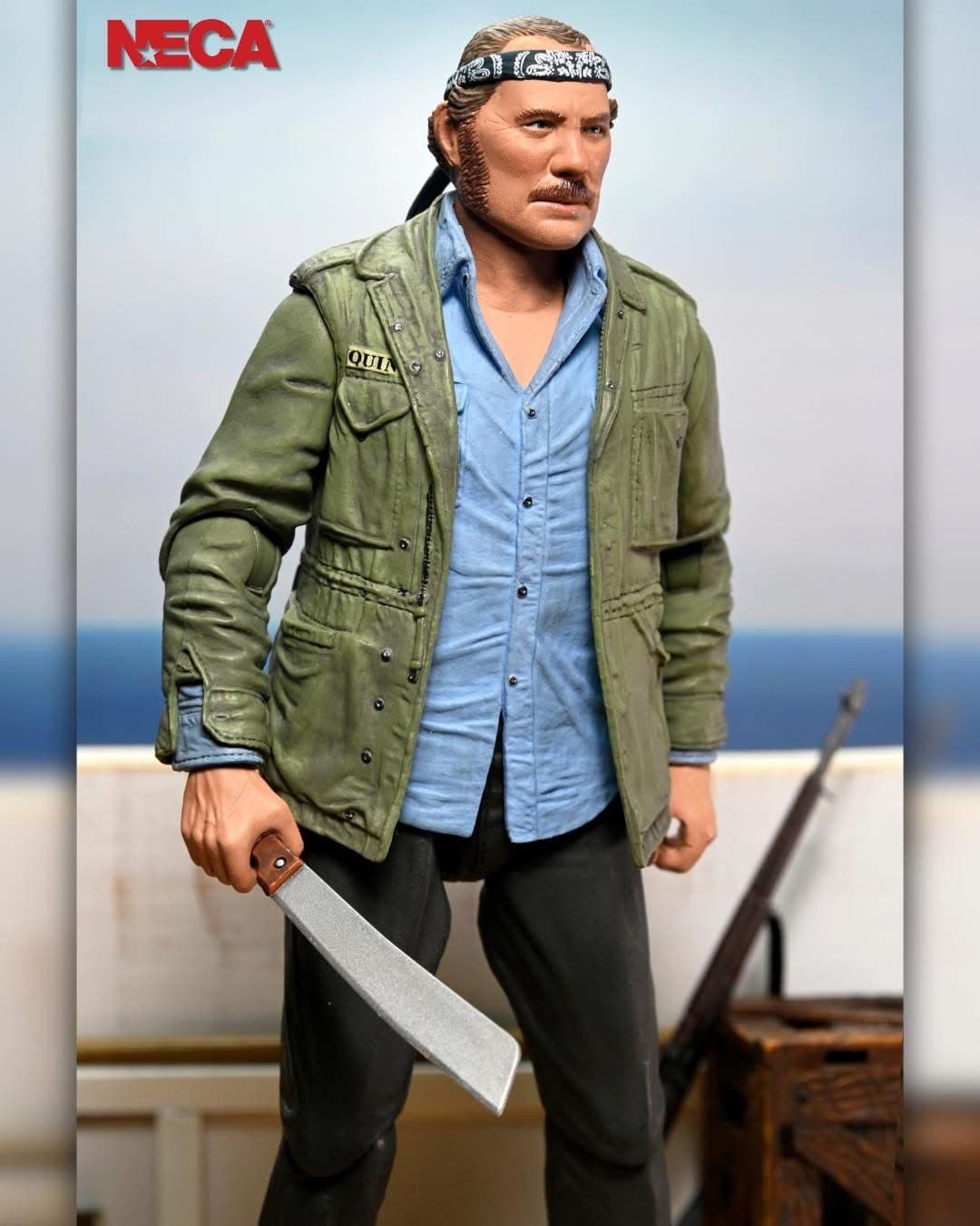 NECA Jaws 50th Anniversary Quint Ultimate Action Figure