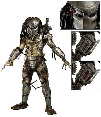 NECA Predator 1/4 Scale Action Figure - Jungle Hunter with LED Lights - INSTOCK