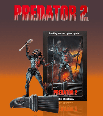 NECA Predator 2 Poster Series City Hunter Deluxe Action Figure - Pre-Order
