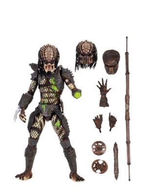 NECA Predator 2 Ultimate City Hunter Battle Damaged figure - INSTOCK