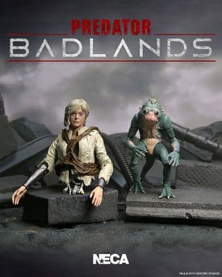 NECA Predator Badlands Thia and Bud Companion Action Figure Set - Pre-Order