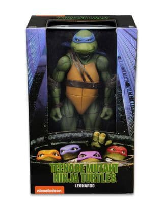NECA Teenage Mutant Ninja Turtles 1990 Movie Action Figure 1/4 Scale Leonardo - PRE-ORDER