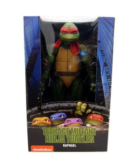 NECA Teenage Mutant Ninja Turtles Action Figure 1990 Movie  1/4 Scale Raphael - Instock