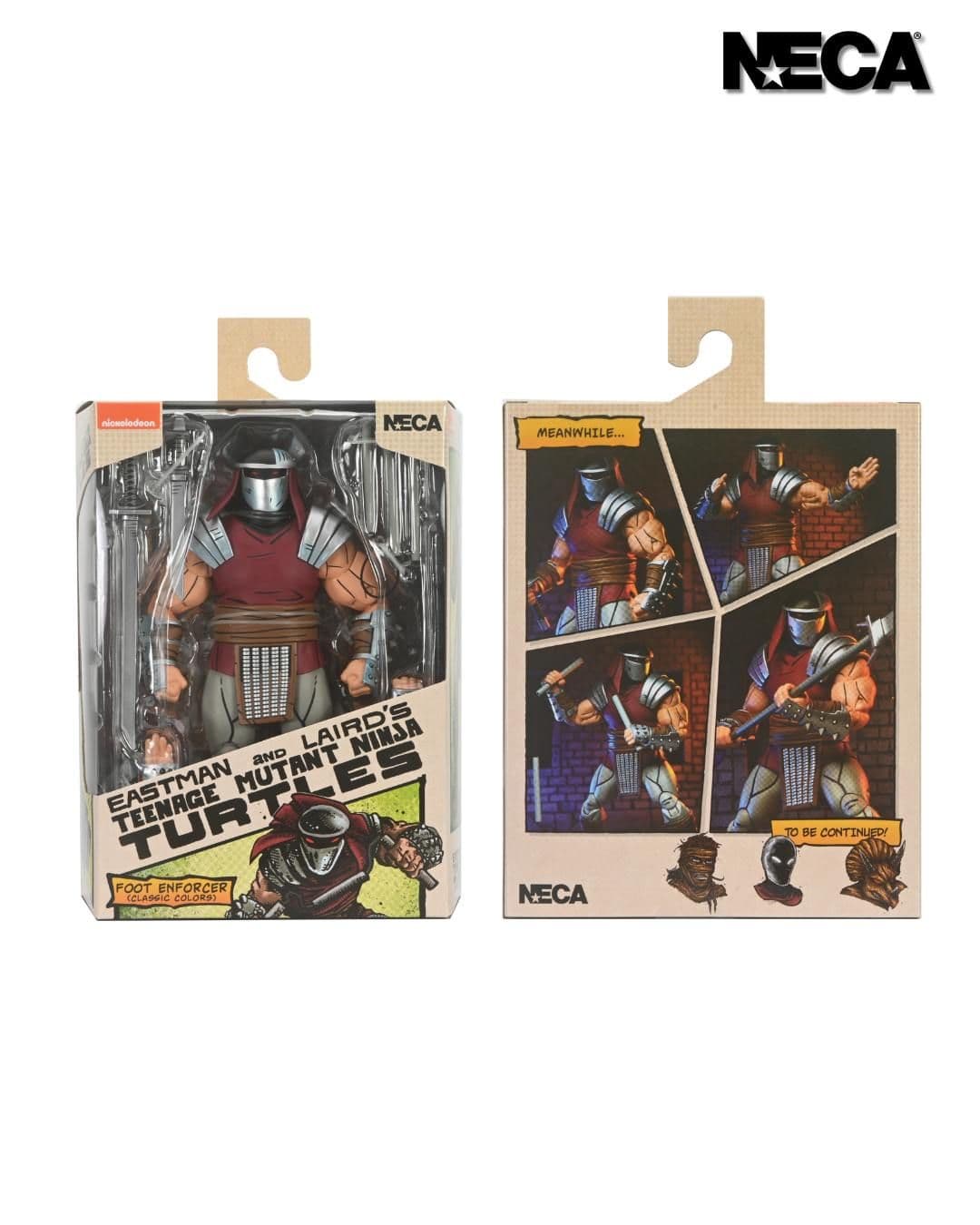 NECA - Foot Ninja (Classic Colors) - TMNT Tortues Ninja Mirage Comics - Neuf
