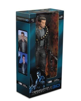 NECA Terminator 2 3D Judgement T-800 18” Action Figure