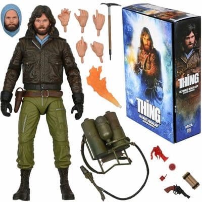 NECA The Thing MacReady Ultimate Version 2 Station Survival Action Figure - SPECIAL OFFER