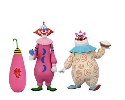 NECA Toony Terrors Killer Klowns from Outer Space Slim and Chubby 2 Pack - INSTOCK