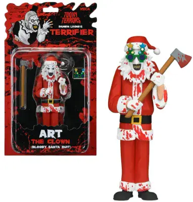 NECA Toony Terrors Terrifier Art the Clown in Santa Suit Action Figure - Pre-Order