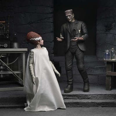 NECA Universal Monsters Bride of Frankenstein Action Figure 2 Pack Limited to 2000 Pieces Pre-Order