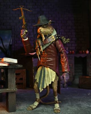 NECA Universal Monsters X Teenage Mutant Ninja Turtles Splinter as Van Helsing Figure - INSTOCK