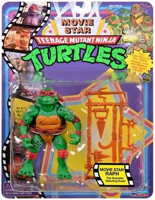 Playmates Teenage Mutant Ninja Turtles Classic Raph Figure - INSTOCK
