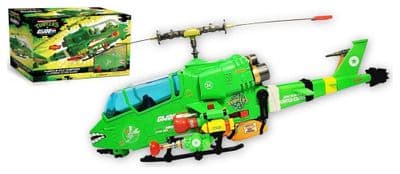 Playmates Teenage Mutant Ninja Turtles x GI Joe Turtle Fly Copter Set - Pre-Order