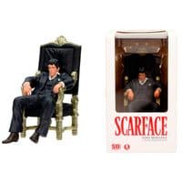 SD Toys Scarface Tony Montana Sitting in Chair Action Figure - INSTOCK