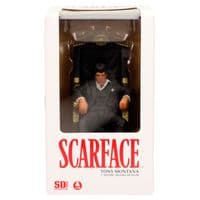 SD Toys Scarface Tony Montana Sitting in Chair Action Figure - INSTOCK