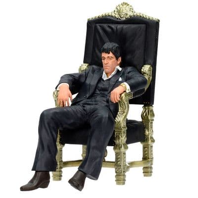 SD Toys Scarface Tony Montana Sitting in Chair Action Figure - INSTOCK