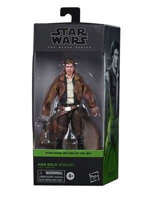 Star Wars The Black Series 2020 Return of the Jedi Han Solo Endor Action Figure - INSTOCK