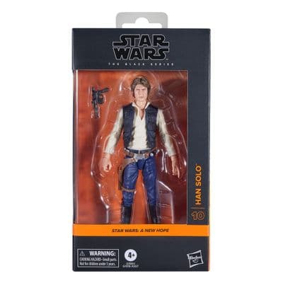 Star Wars The Black Series A New Hope Han Solo Figure - INSTOCK