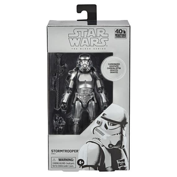 Star Wars The Black Series Carbonised Stormtrooper Action Figure - INSTOCK