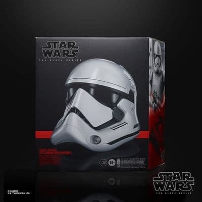 Star Wars The Black Series First Order Stormtrooper Helmet - INSTOCK