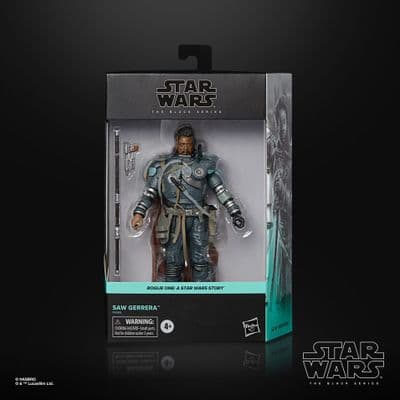 Star Wars The Black Series Saw Gerrera Rogue One Action Figure - INSTOCK