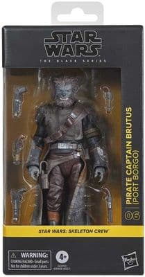 Star Wars The Black Series Skeleton Crew Pirate Captain Brutus Figure - INSTOCK