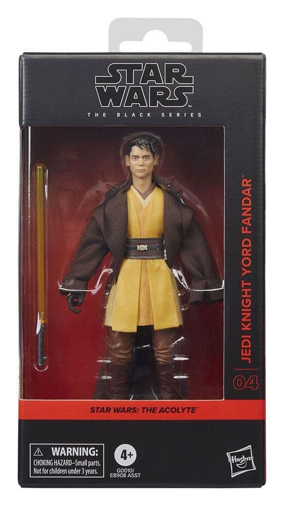 Star Wars The Black Series The Acolyte Jedi Knight Yord Fandar Figure - INSTOCK