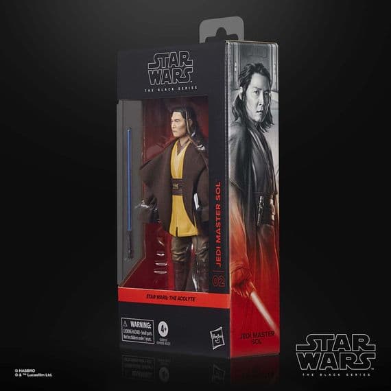 Star Wars The Black Series The Acolyte Jedi Master Sol Action Figure - INSTOCK