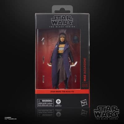 Star Wars The Black Series The Acolyte Mae Assassin Action Figure - INSTOCK