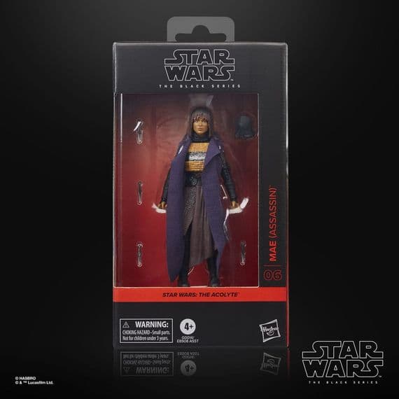 Star Wars The Black Series The Acolyte Mae Assassin Action Figure - INSTOCK