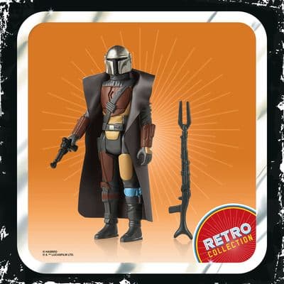 Star Wars The Retro Collection The Mandalorian - Mandalorian Figure - INSTOCK