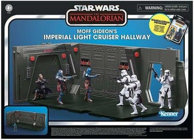 Star Wars The Vintage Collection Moff Gideon's Imperial Light Cruiser Hallway Playset - INSTOCK