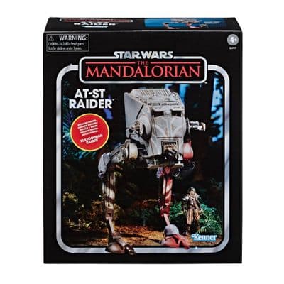 Star Wars The Vintage Collection The Mandalorian AT-ST Raider & Klaatooinian Raider - Pre-Order