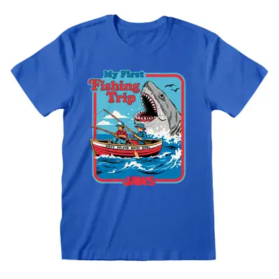 Steven Rhodes X Jaws My First Fishing Trip T-Shirt