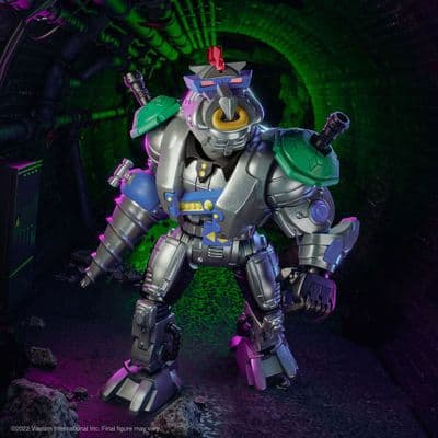 Super7 Teenage Mutant Ninja Turtles Ultimates Robotic Bebop Figure - SPECIAL OFFER