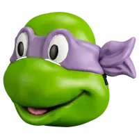 Teenage Mutant Ninja Turtles Donatello Retro Injection Mask - INSTOCK