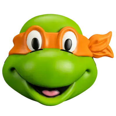 Teenage Mutant Ninja Turtles Michelangelo Retro