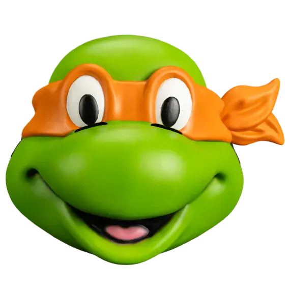 Teenage Mutant Ninja Turtles Michelangelo Retro Injection Mask - INSTOCK