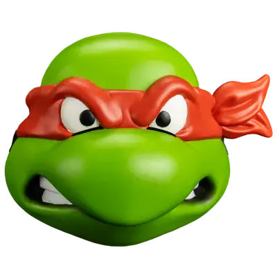 Teenage Mutant Ninja Turtles Raphael Retro Injection Mask - Pre-Order