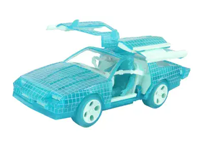 The Loyal Subjects M.A.S.K 2026 Hologram Variant Thunderhawk Vehicle - Pre-Order