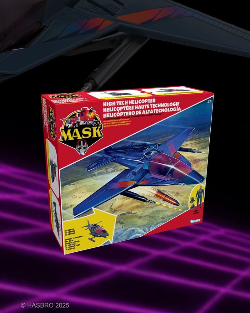 The Loyal Subjects M A S K High Tech Helicopter Vehicle - INSTOCK