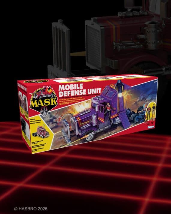The Loyal Subjects M.A.S.K Mobile Defence Unit (MDU) Vehicle aka Rhino - INSTOCK