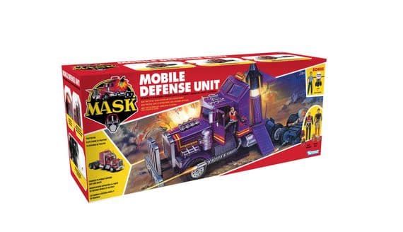 The Loyal Subjects M.A.S.K SDCC 2025 Exclusive Mobile Defence Unit (MDU) Vehicle aka Rhino INSTOCK