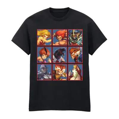 Thundercats Squares Character T-Shirt
