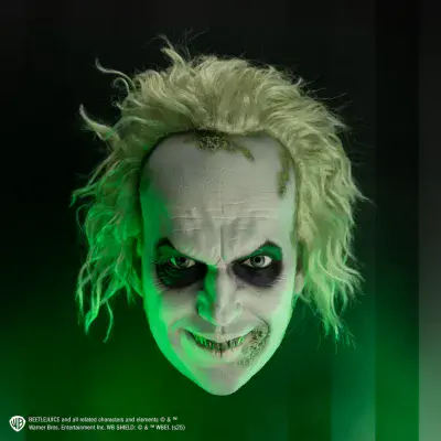 Trick or Treat Studios Beetlejuice Deluxe Injection Beetlejuice Mask - INSTOCK